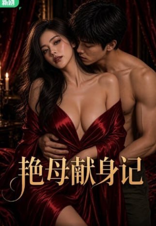 AI成人短剧 艳母献身记 第6集 红裙风骚母亲在厕所内被儿子抓腰后入猛操