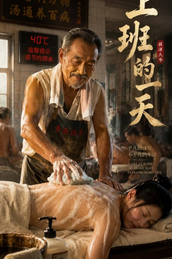 《搓澡大爷上班的一天》 邪恶版