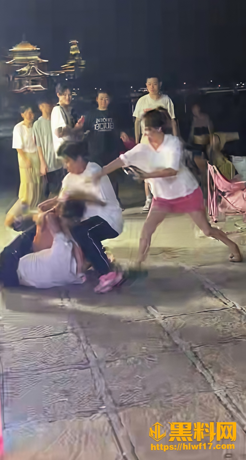 父亲阻拦黄毛打架事件 8