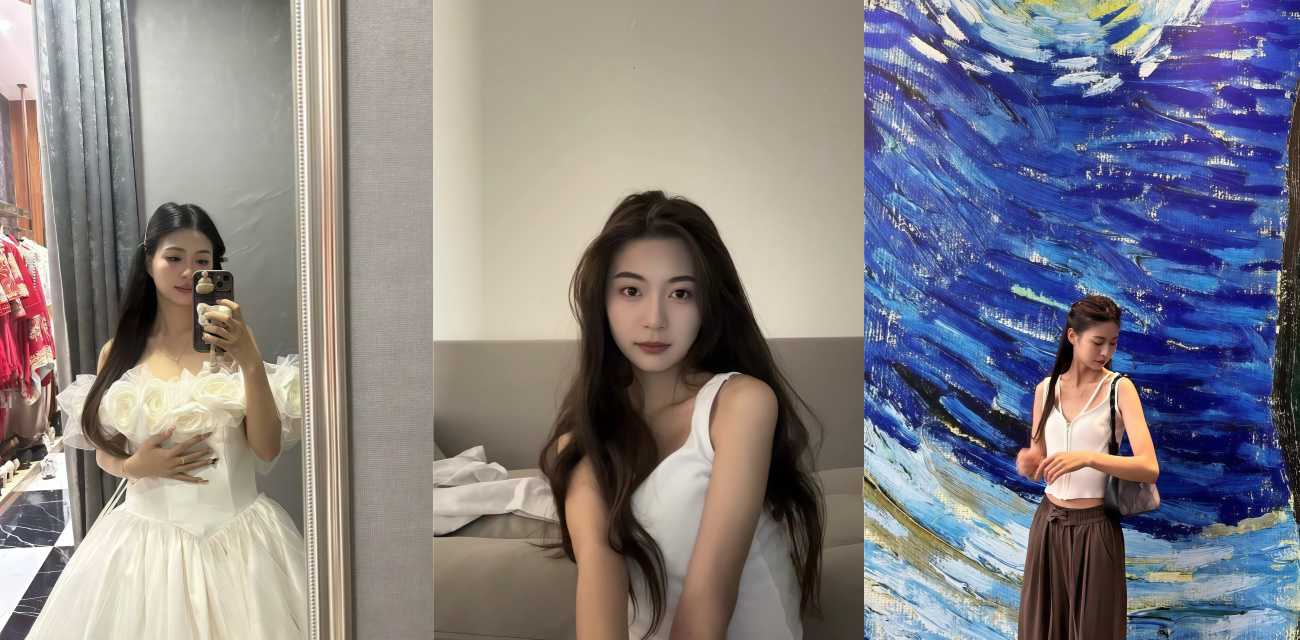 广东女大 周晓恩 平时装乖进酒店就脱光摆骚姿求金主拍被干！