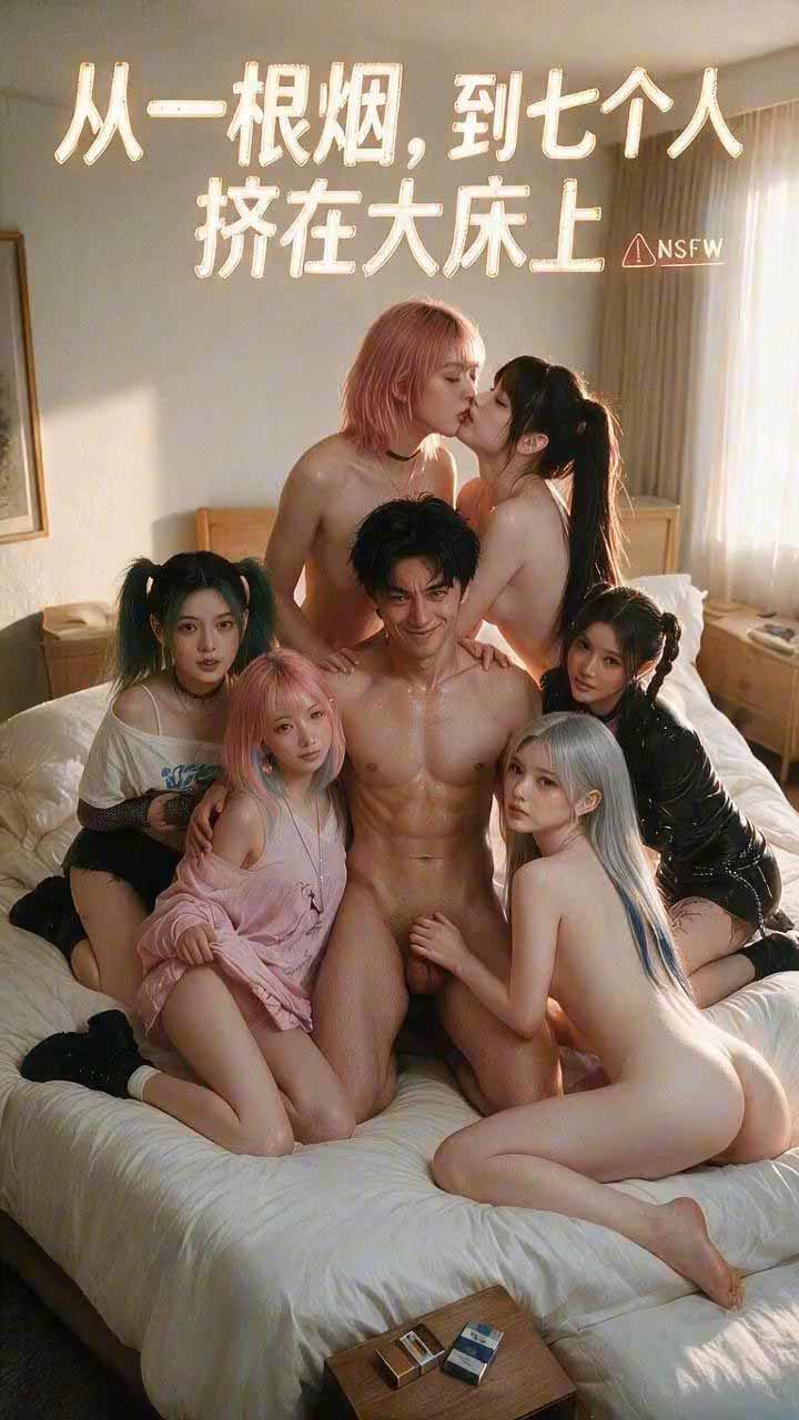 From a single cigarette to seven people crowded on a big bed