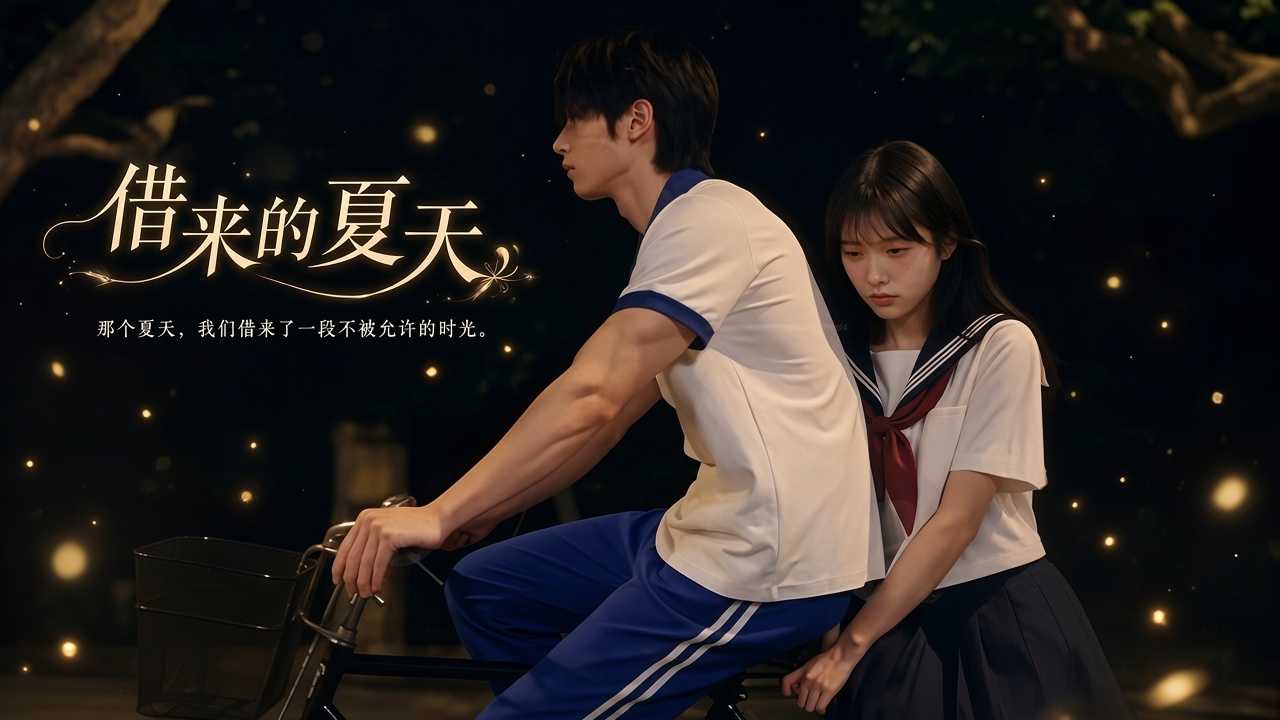 AI短剧 《借来的夏天》4 のポスター