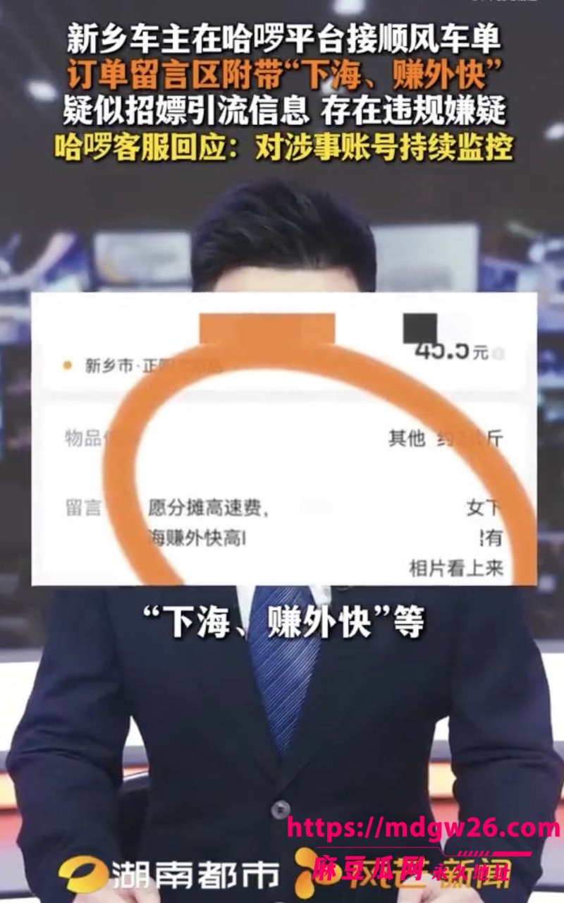哈啰顺风车涉黄翻车25
