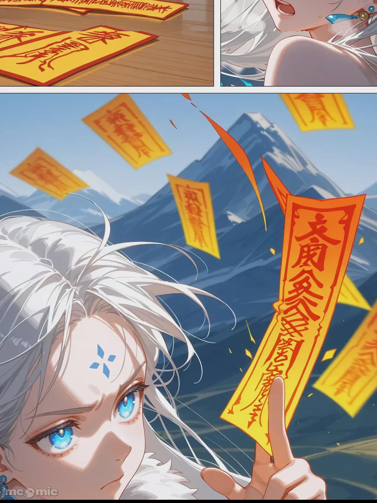 [无修正版] 雪山素女·醒梦篇 [落花入梦] [Ai Generated] 第1话, страница 61