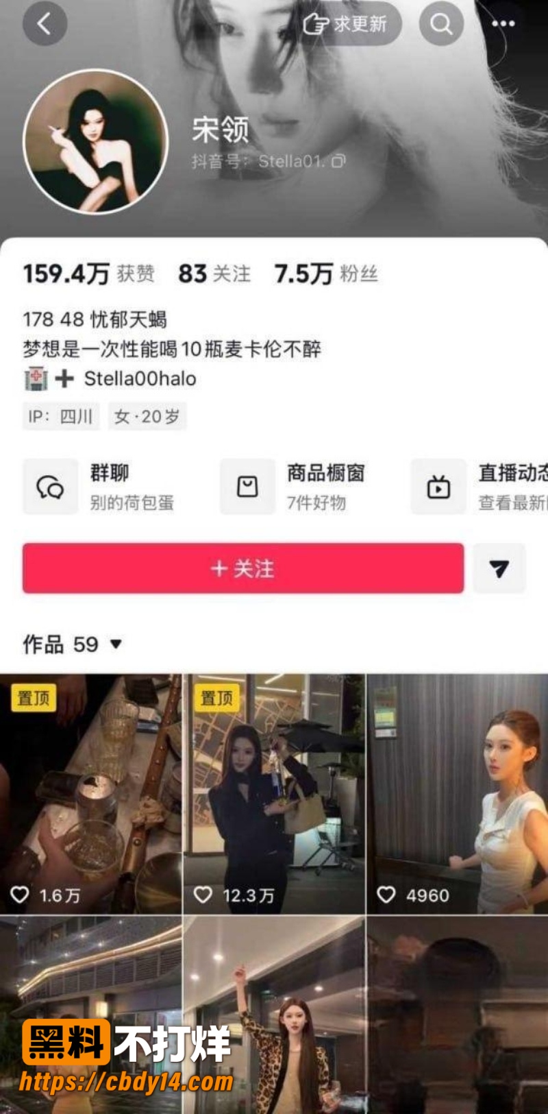 四川抖音女网红宋领 24