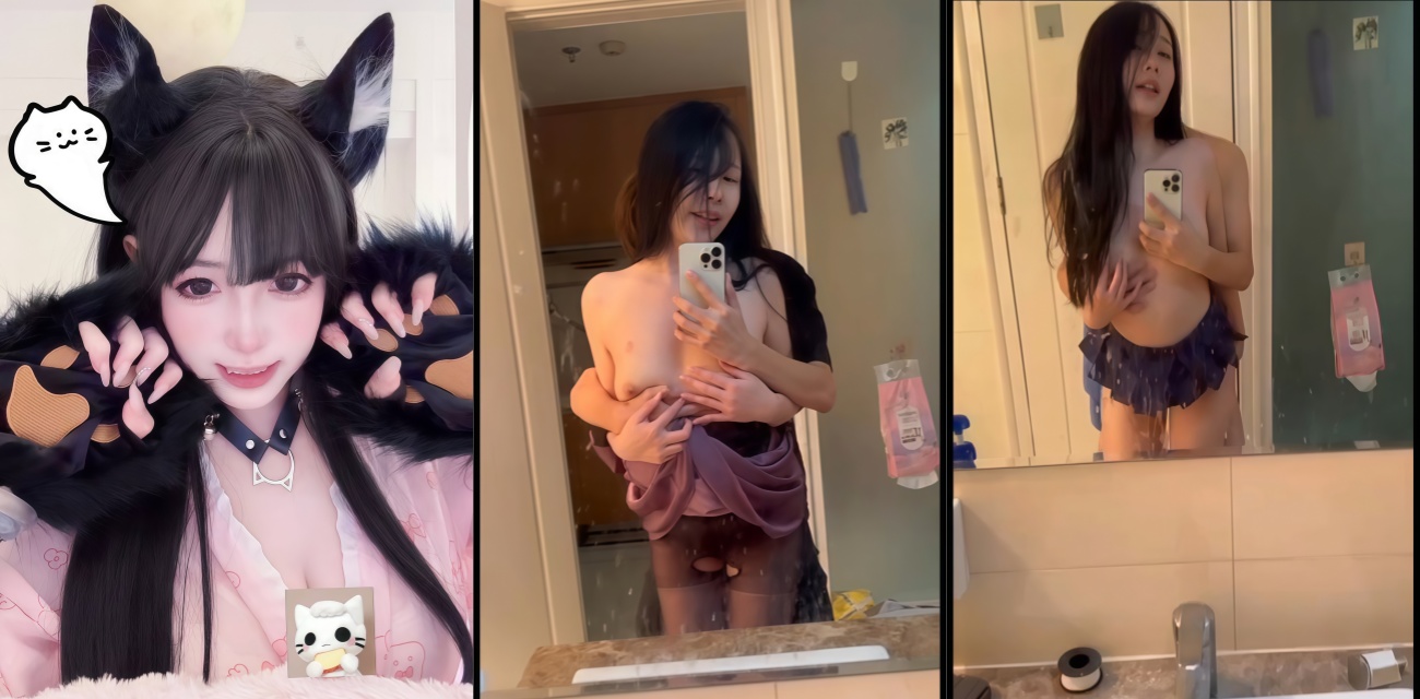极品顶美小荡妇卫生间自拍 黑丝高跟无套抽插口交吞精太刺激！