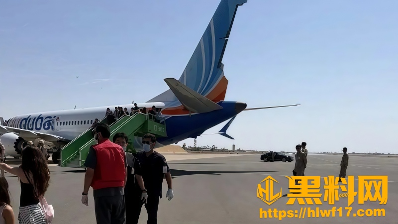 迪拜航空恐怖袭击现场视频 1