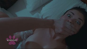 Wait&period;&period;&period; You Came Inside&quest;&excl; Step Dad Can't Resist Step Daughter in One Hotel Bed - Kisscat &amp; MrCat 的封面