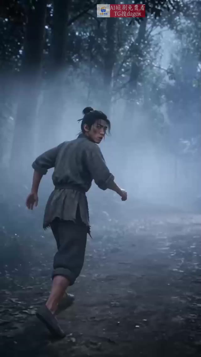 AI成人短剧 天师降妖 第1集 云澈破庙强行镇压白狐白绫引发肉欲交锋