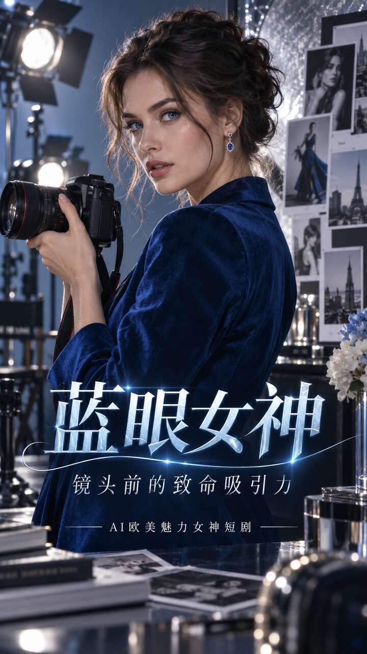 蓝眼女神 镜头前的致命吸引力