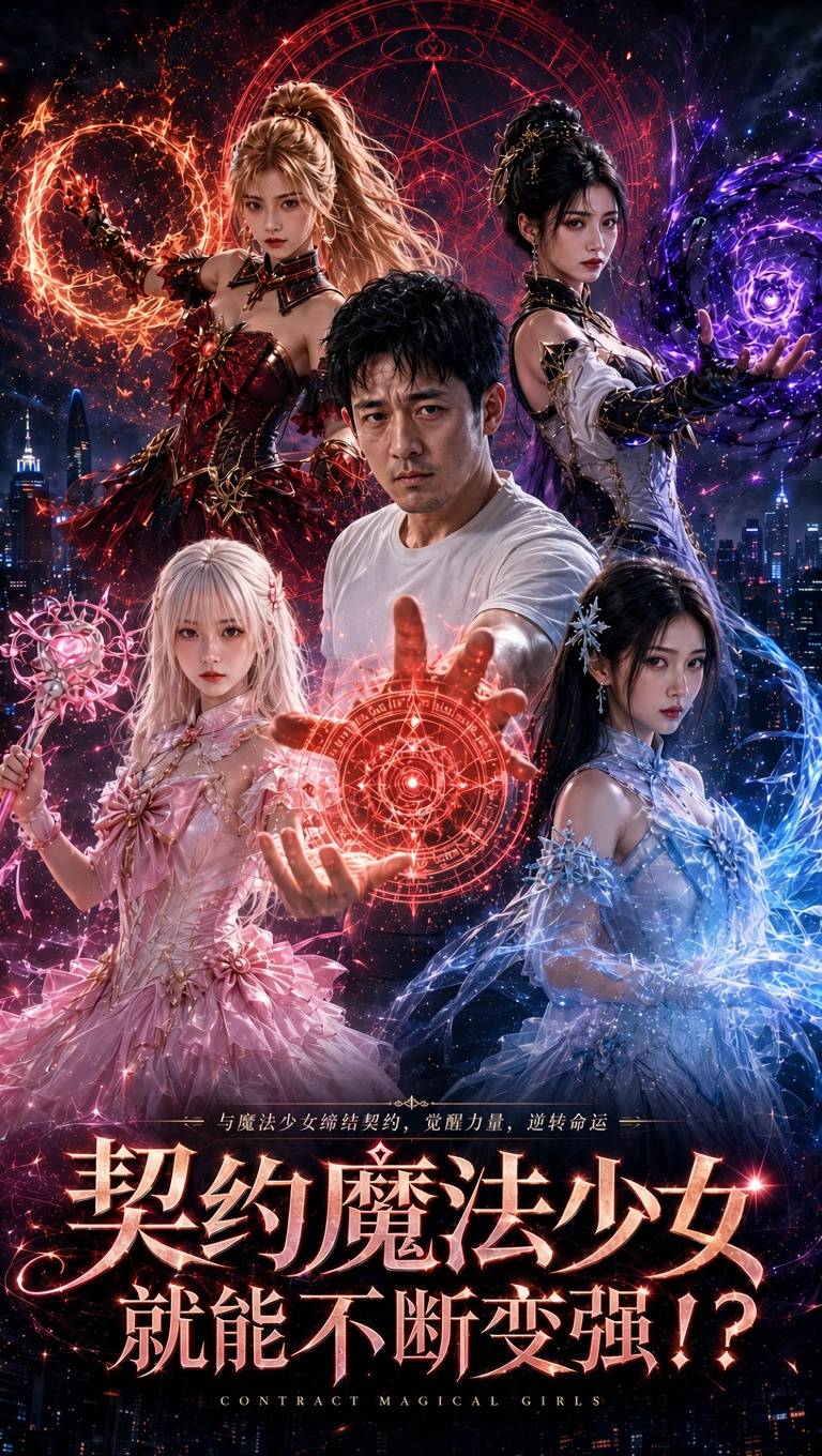 Poster for 契约魔法少女就能不断变强EP4
