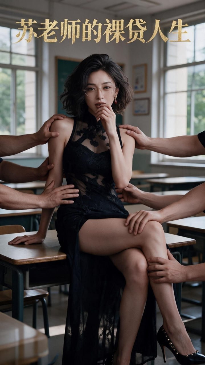AI成人短剧 苏老师的裸贷人生 第7集 校园教师被迫勾引学生身份的债权人