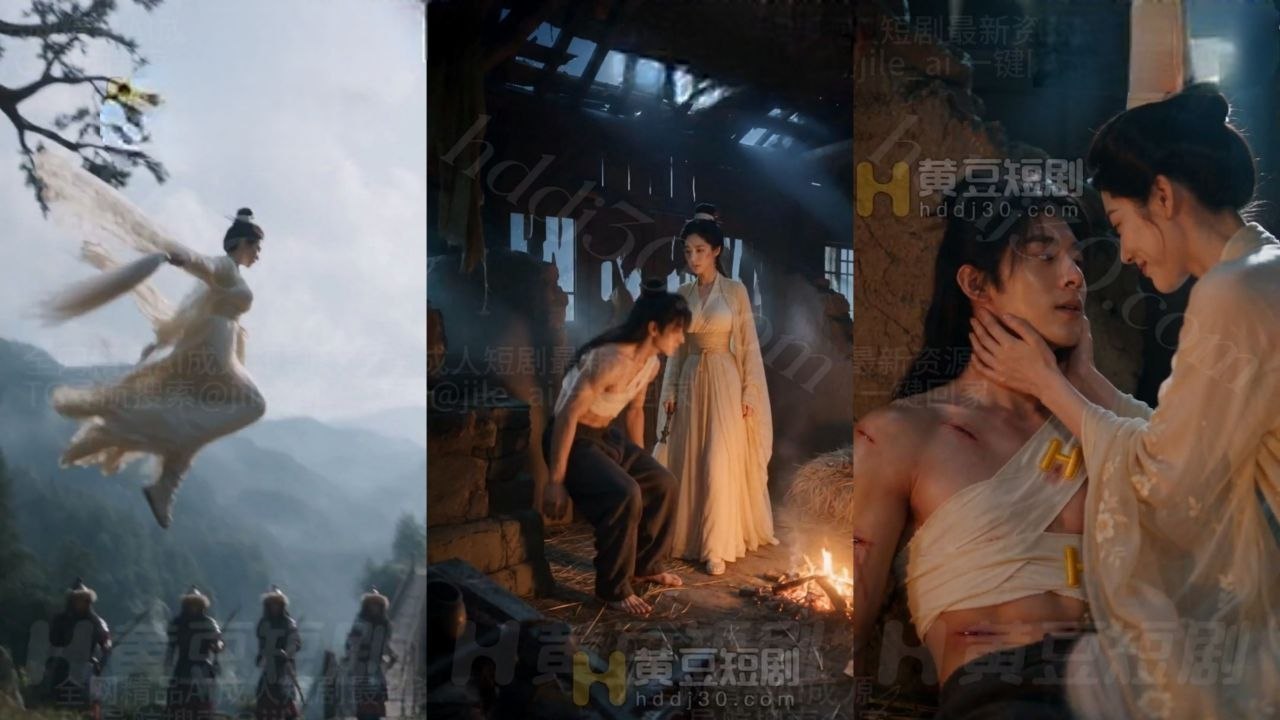 AI成人短剧 重生之征服郭伯母 第28集 肥臀巨乳绝色美女用私处排毒救助中毒男主
