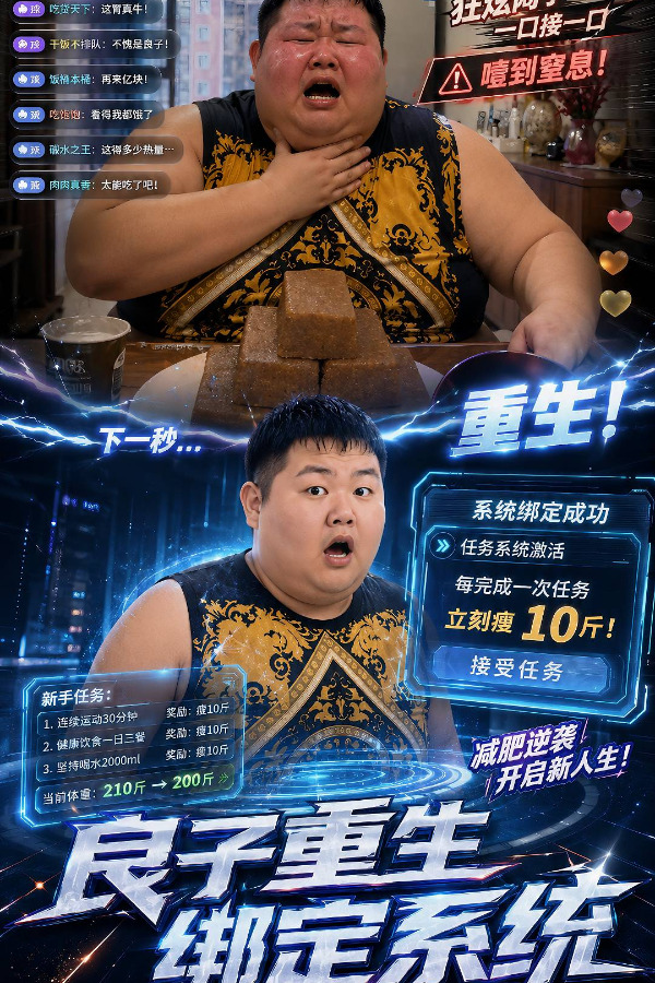 Áp phích cho 良子重生绑定系统 第1集