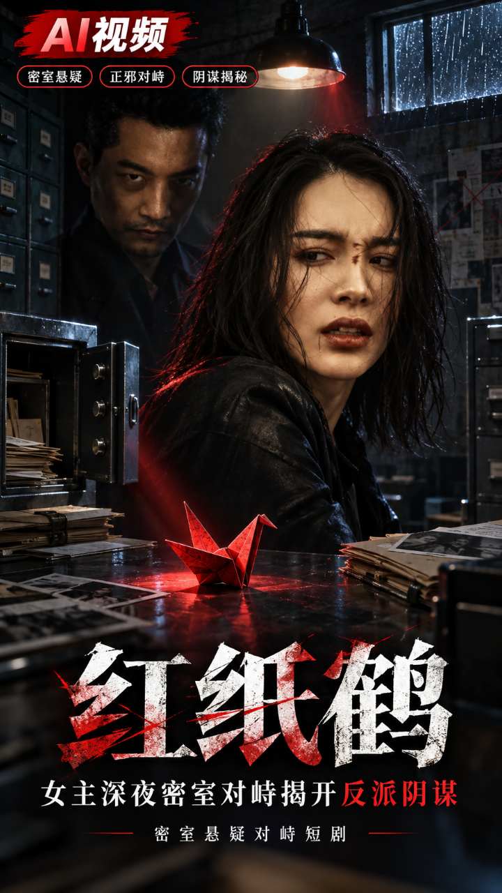 红纸鹤 女主深夜密室对峙揭开反派阴谋
