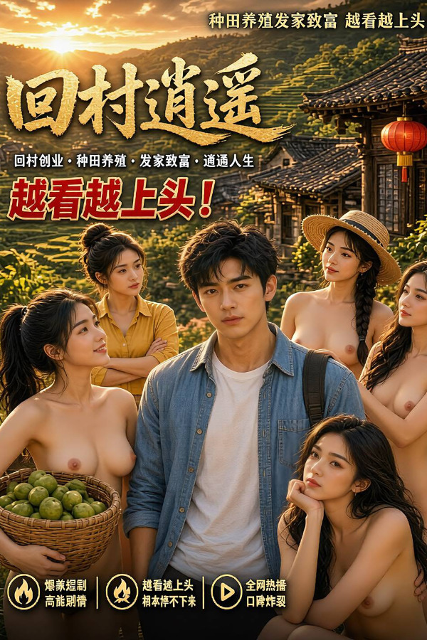 回村逍遥记 AI成人短剧 第1集 포스터