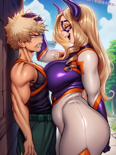Poster para sa [闲的没事干AI翻译][RENZEN] Mt. Lady x Bakugo