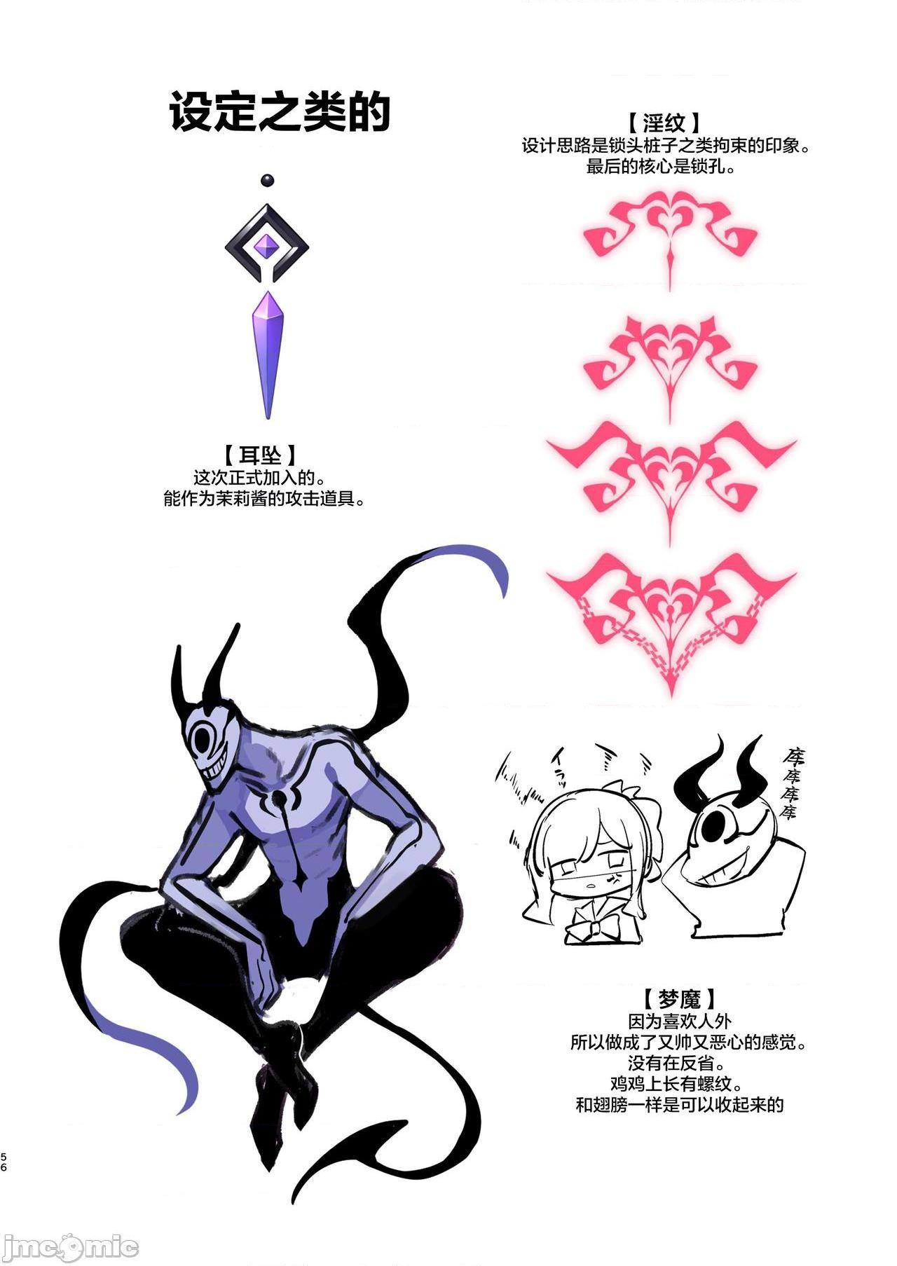 [白杨汉化组] [矢印キー (星名めいと)] 淫魔達の遊戯 ～イったら終わりの一週間～ [中国翻訳], страница 56