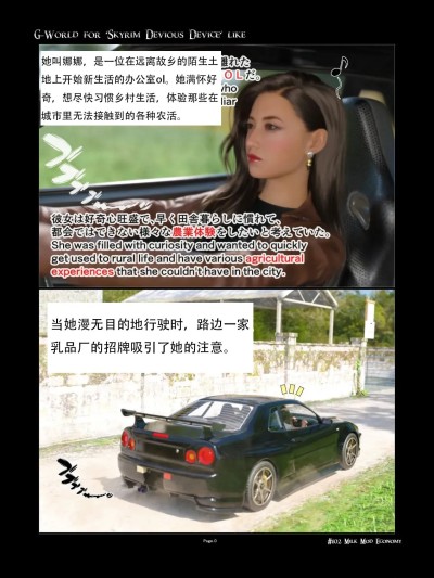 G-World for Skyrim Devious Device  牛奶 mod 经济 的封面