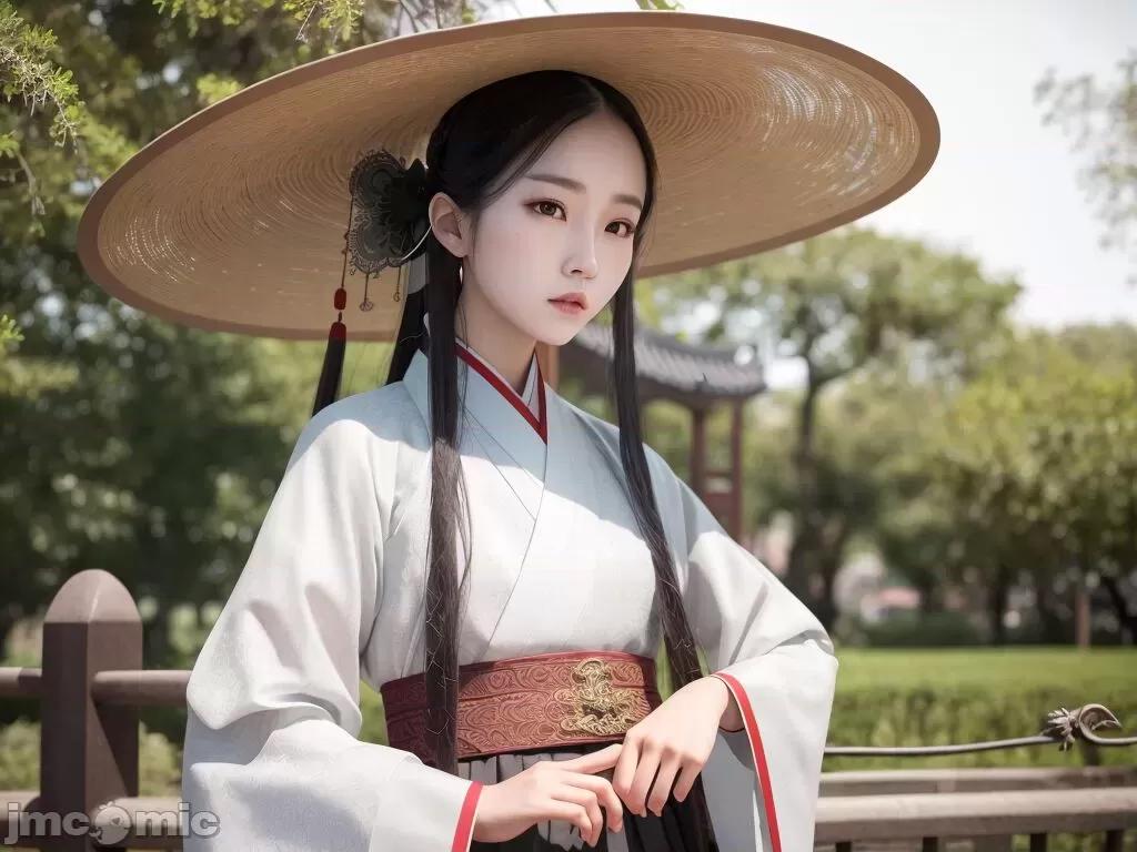 [AI Generated]-AI girl -Hanfu01 第1话, страница 61