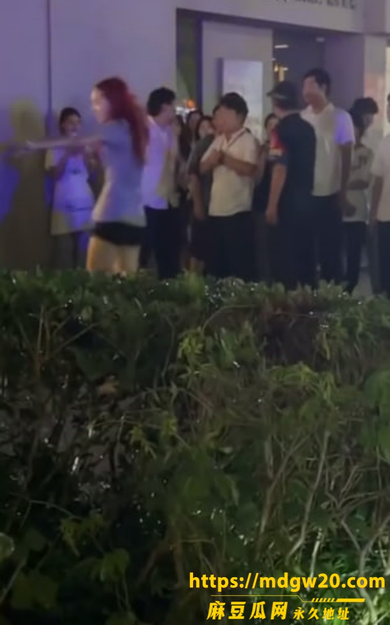 温州瑞安吾悦广场红发女子 胡伊洋16