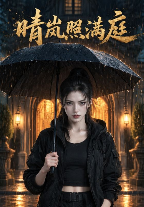 晴岚照满庭