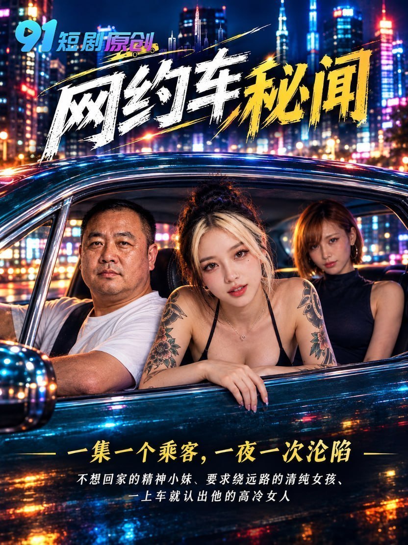 AI成人短剧 网约车秘闻 第1集 深夜出租车的隐秘 无限的激情释放