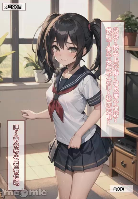 (AI作画)——我的妈妈最近很奇怪（上） 私の母は最近変です 第1话, страница 115
