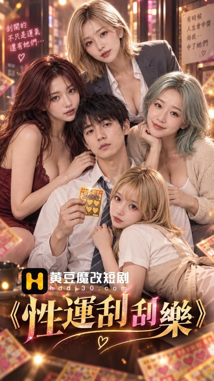 AI成人短剧 性运刮刮乐 1-4集 巨乳熟女因中奖刮刮乐沦为听话母狗进行肉欲交欢