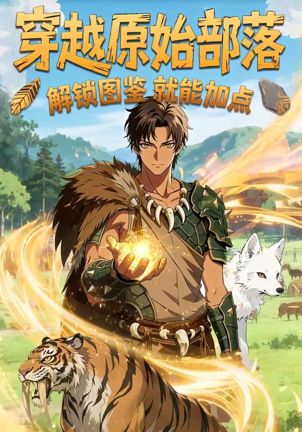 穿越原始部落，解锁图鉴就能加点 的封面