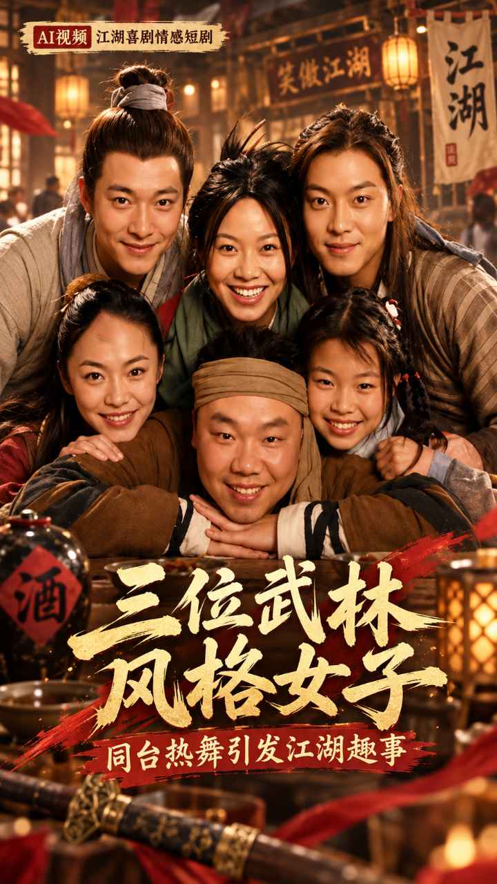 三位风格女子同台热舞引发江湖趣事