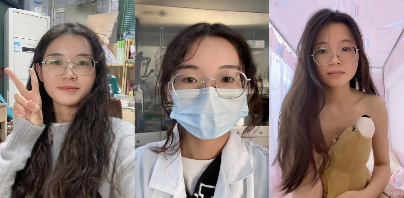 眼镜学妹 陈旺宁 下面毛旺半推半就口交然后直接被操进小穴！