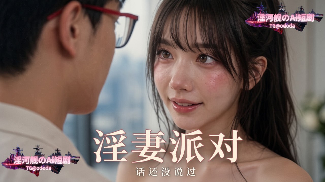 AI成人短剧 淫妻派对 第7集 不同夫妻在禁忌游戏中通过交换伴侣释放肉欲
