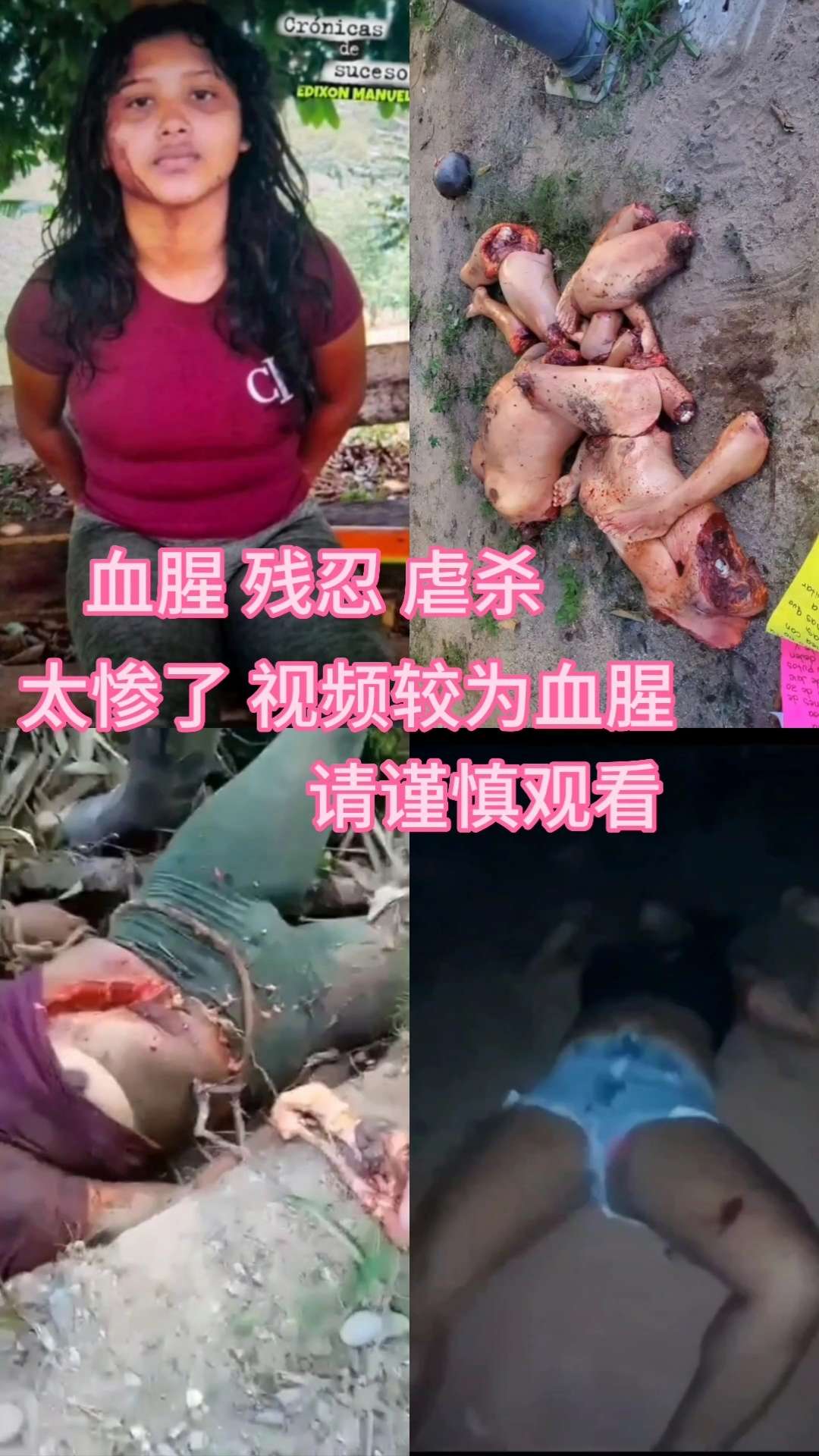 โปสเตอร์สำหรับ 那些被残忍虐杀的女人，视频比较血腥谨慎观看