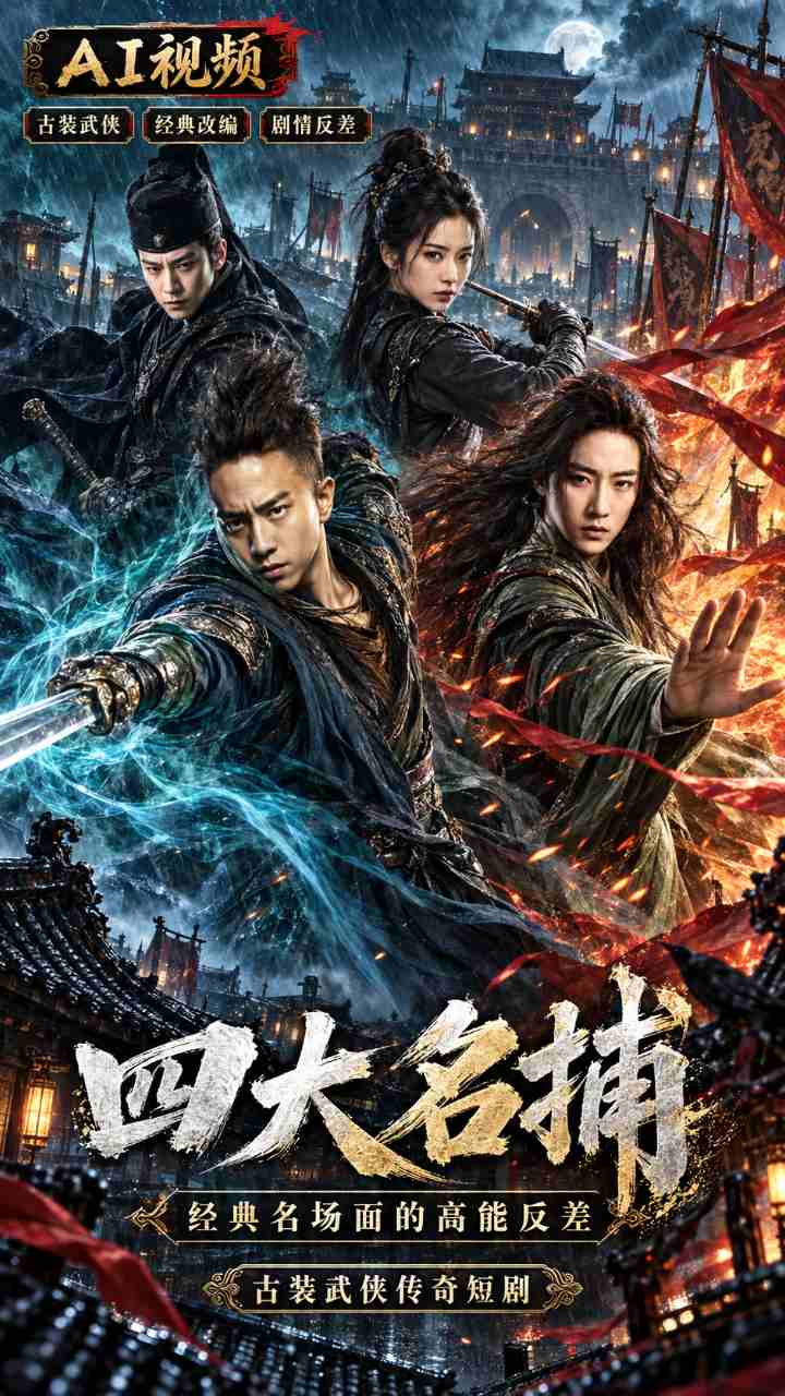 四大名捕 经典名场面的