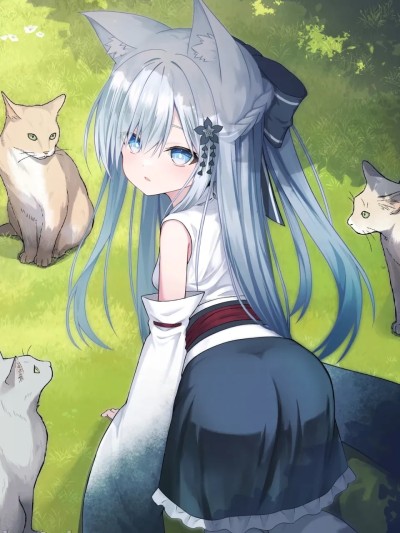Áp phích cho [Night White Lily (仁科かけり)] 俺は失恋し化け猫は再び現れる [DL版] [中国翻訳]