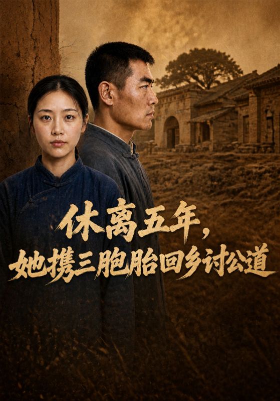 休离五年，她携三胞胎回乡讨公道