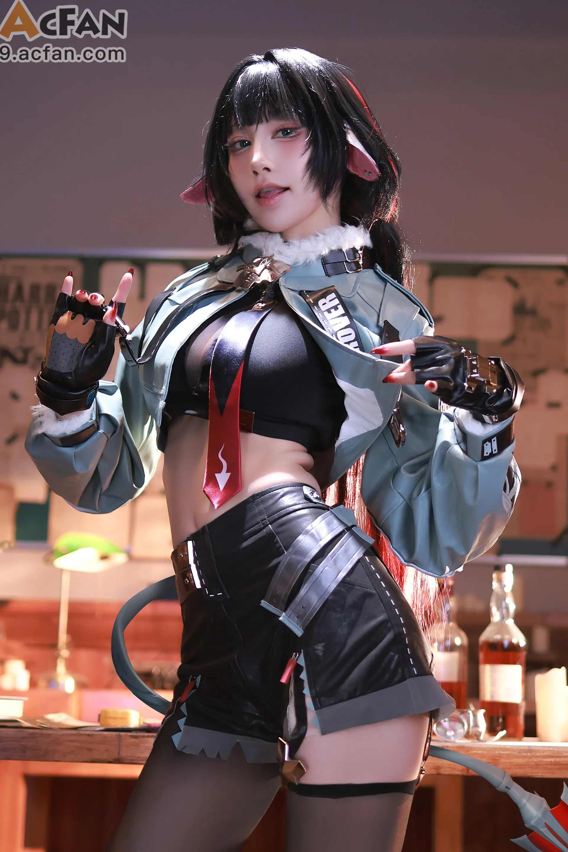 水淼_Aqua_cosplay_Jane_Doe_-_Zenless_Zone_Zero、2 ページ