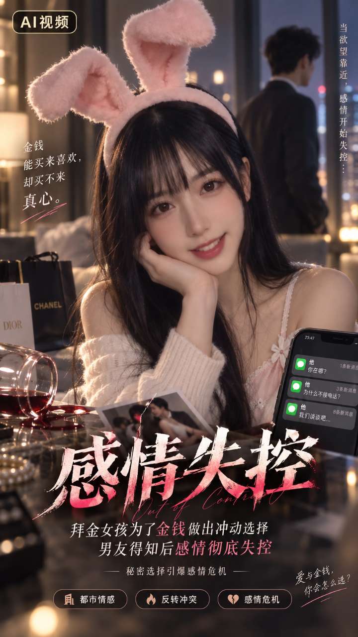 拜金女孩为了金钱做出冲动选择