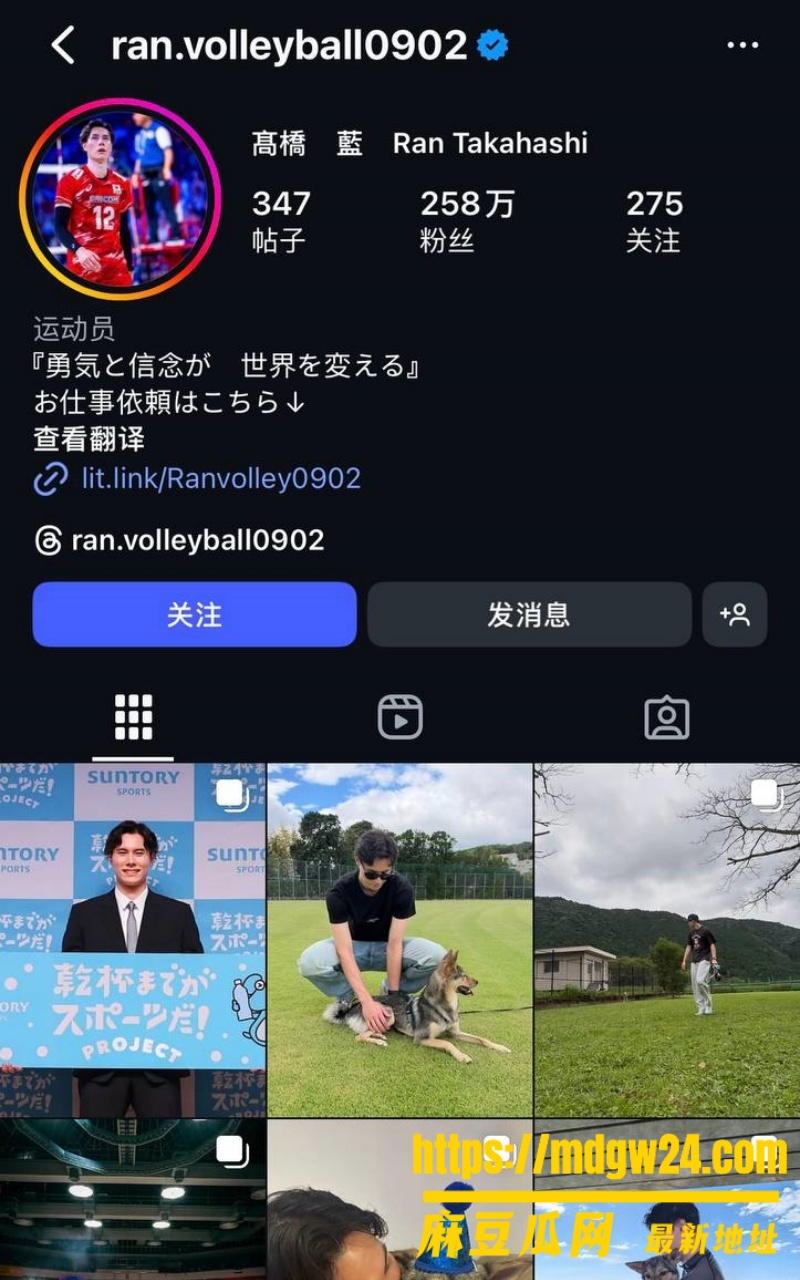 日本男排 高橋兄弟1