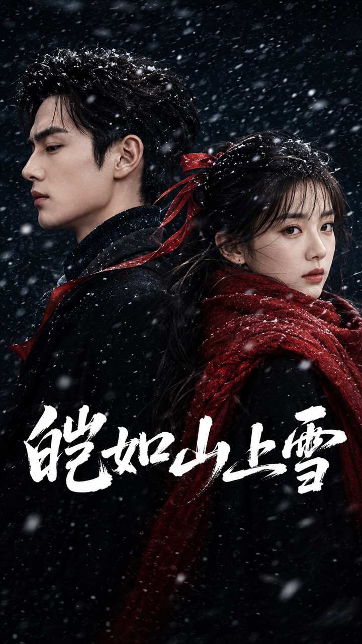 皑如山上雪