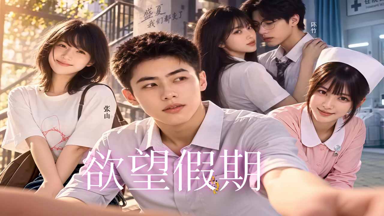 Áp phích cho AI短剧 欲望假期