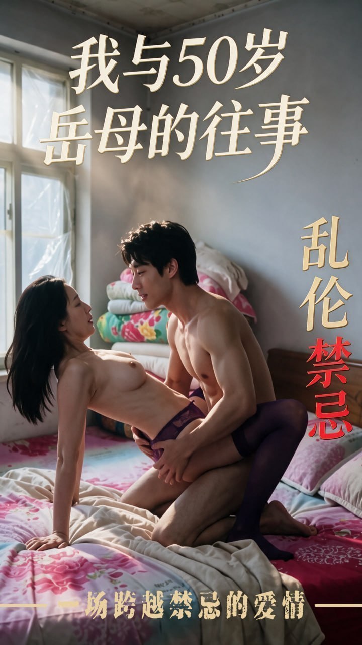 AI成人短剧 我与50岁岳母的往事 第5集 假期回娘家与风骚岳母在房间内疯狂交欢