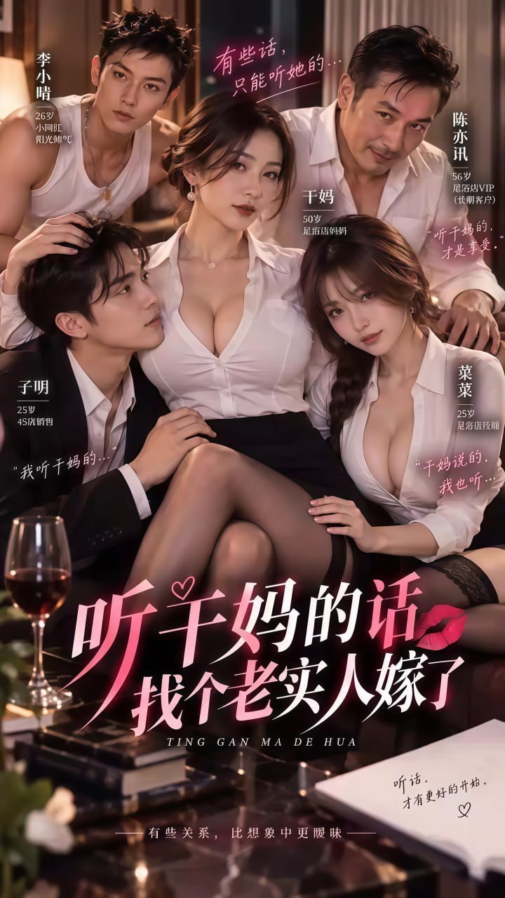 AI成人短剧 听干妈的话找个老实人嫁了 第2集 熟女菜菜与男友家长意外重逢引发身份错乱