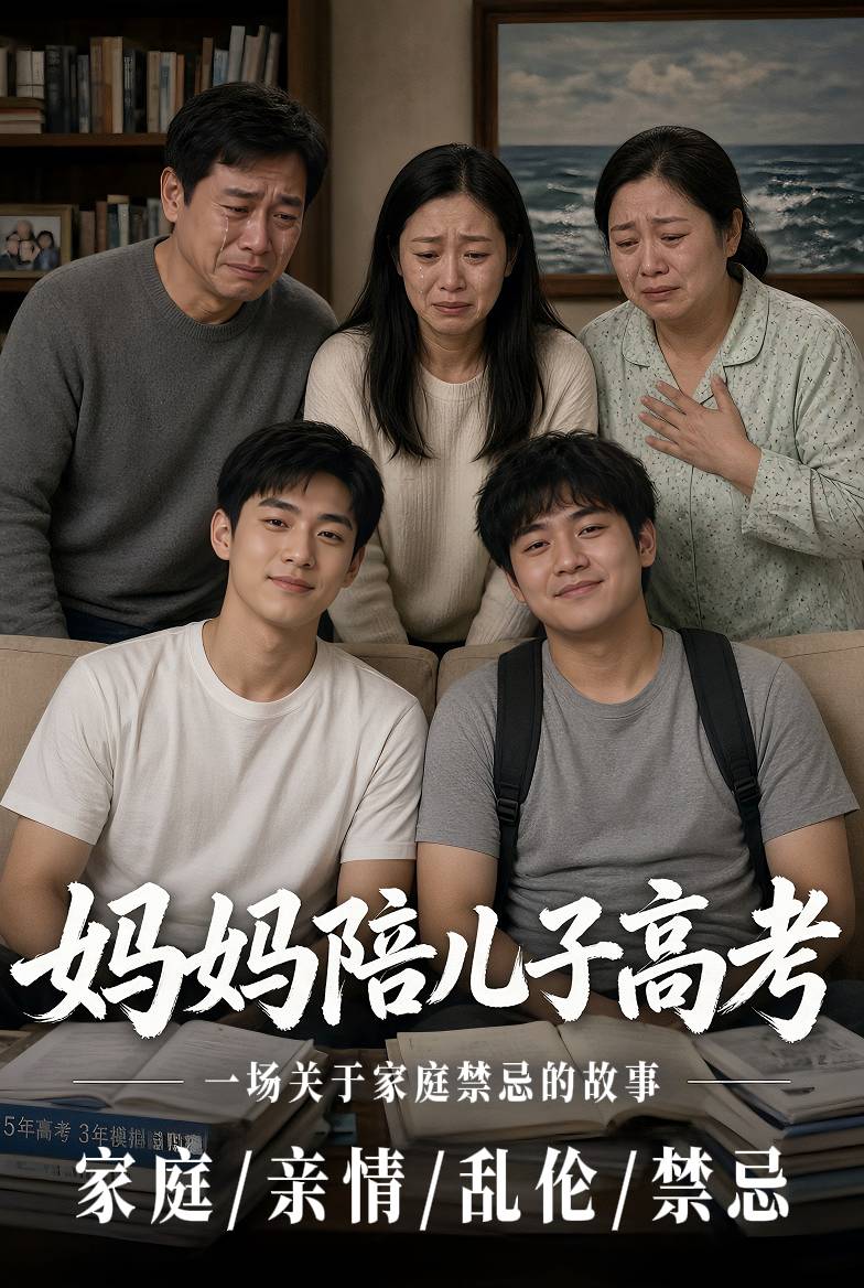 Poster for 妈妈陪儿子高考（第5集）妈妈被小胖干成母狗
