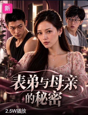 AI成人短剧 表弟与母亲的秘密 第1集 家庭熟女少妇的欲望沉沦拉扯引发肉欲释放