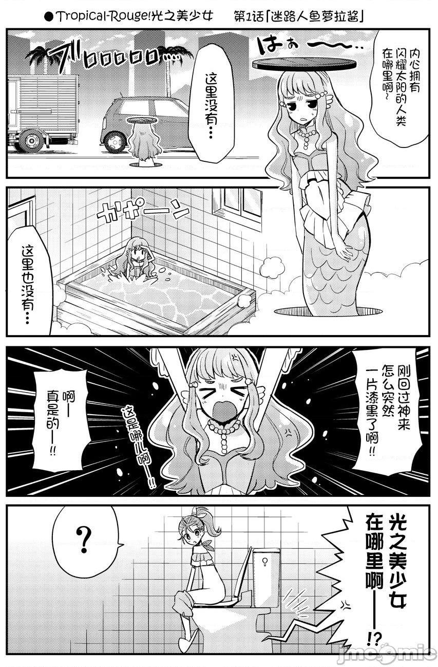 [网上打飞机个人汉化] [なつみんのさーくる (なつみん)] ちょっとエッチなトロプリ漫画! (トロピカル～ジュ！プリキュア) [中国翻訳], страница 5