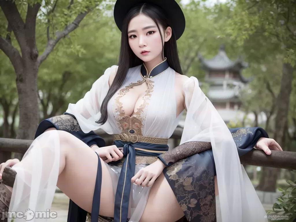 [AI Generated]-AI girl -Hanfu01 第1话, страница 57