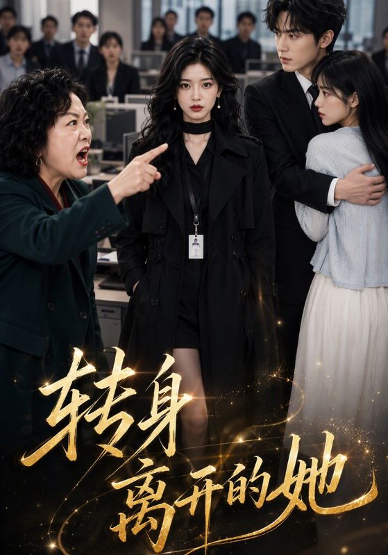 轉身離開的她